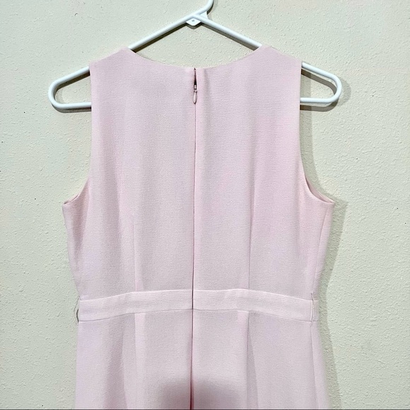WHBM Blush V-NECK SLEEVELESS pencil DRESS womens size 2 - Picture 7 of 10